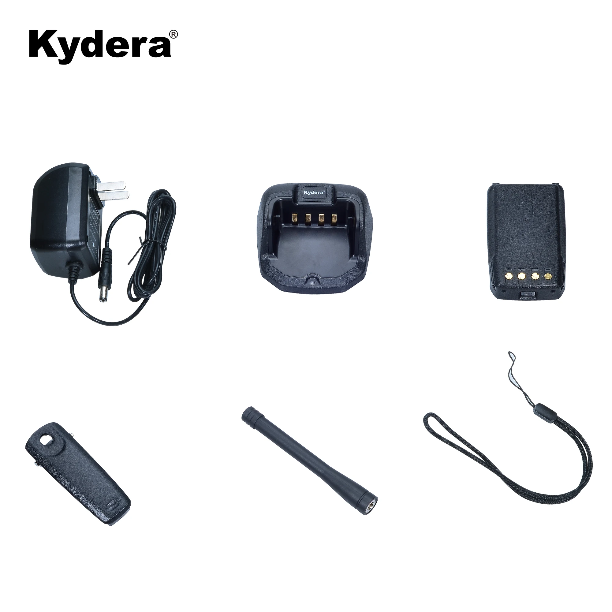 KYDERA VHF y UHF Radio analógica DMR de doble banda DR-8600UV con 2300 mAh