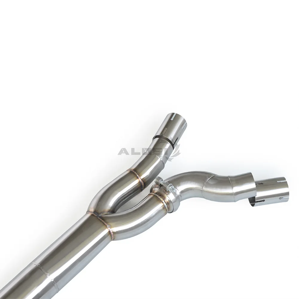 Geeignet für BMW M2C M2 Competition S55 F87 3.0T 2018–2021. Edelstahl-Autoauspuff mit mittlerem Rohr