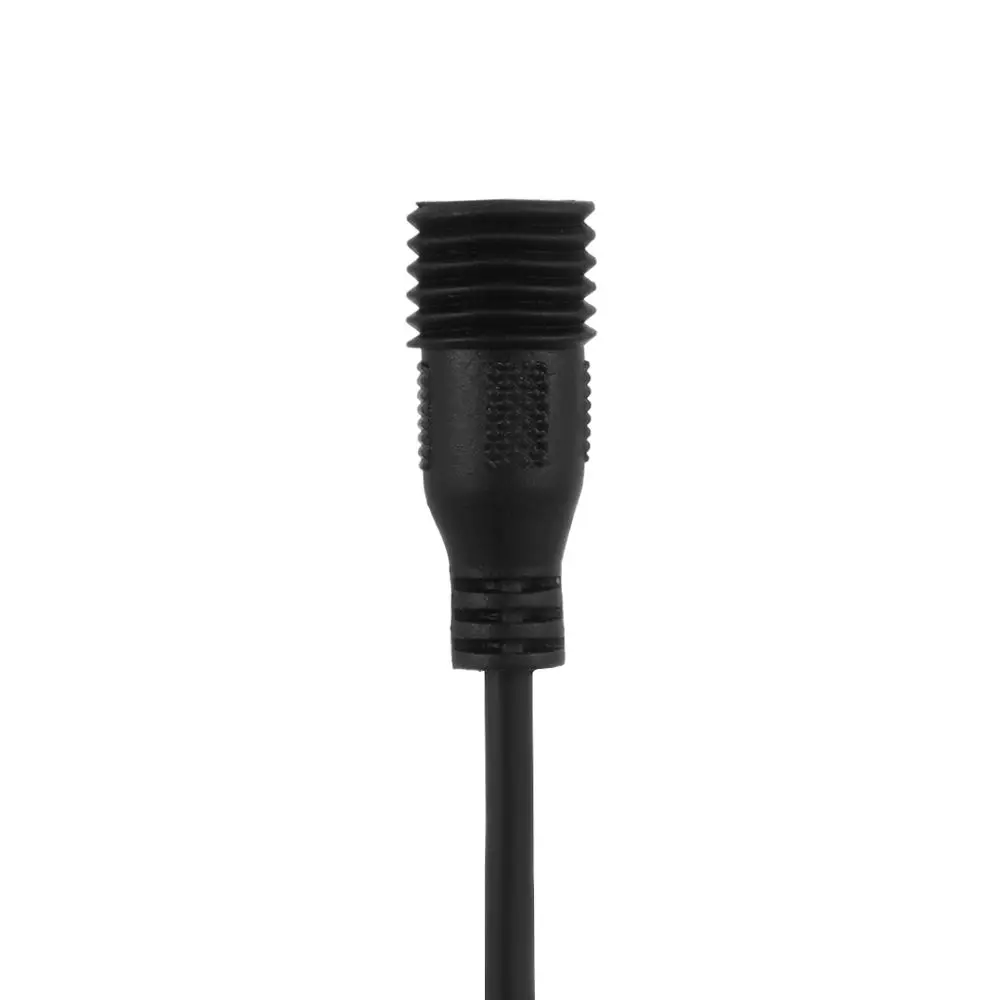 Lighting Accessories Transparent/Black Led strip DC 5.5 x 2.1mm 2 Pin Power Wires  IP68 Waterproof  Male and Female Connector