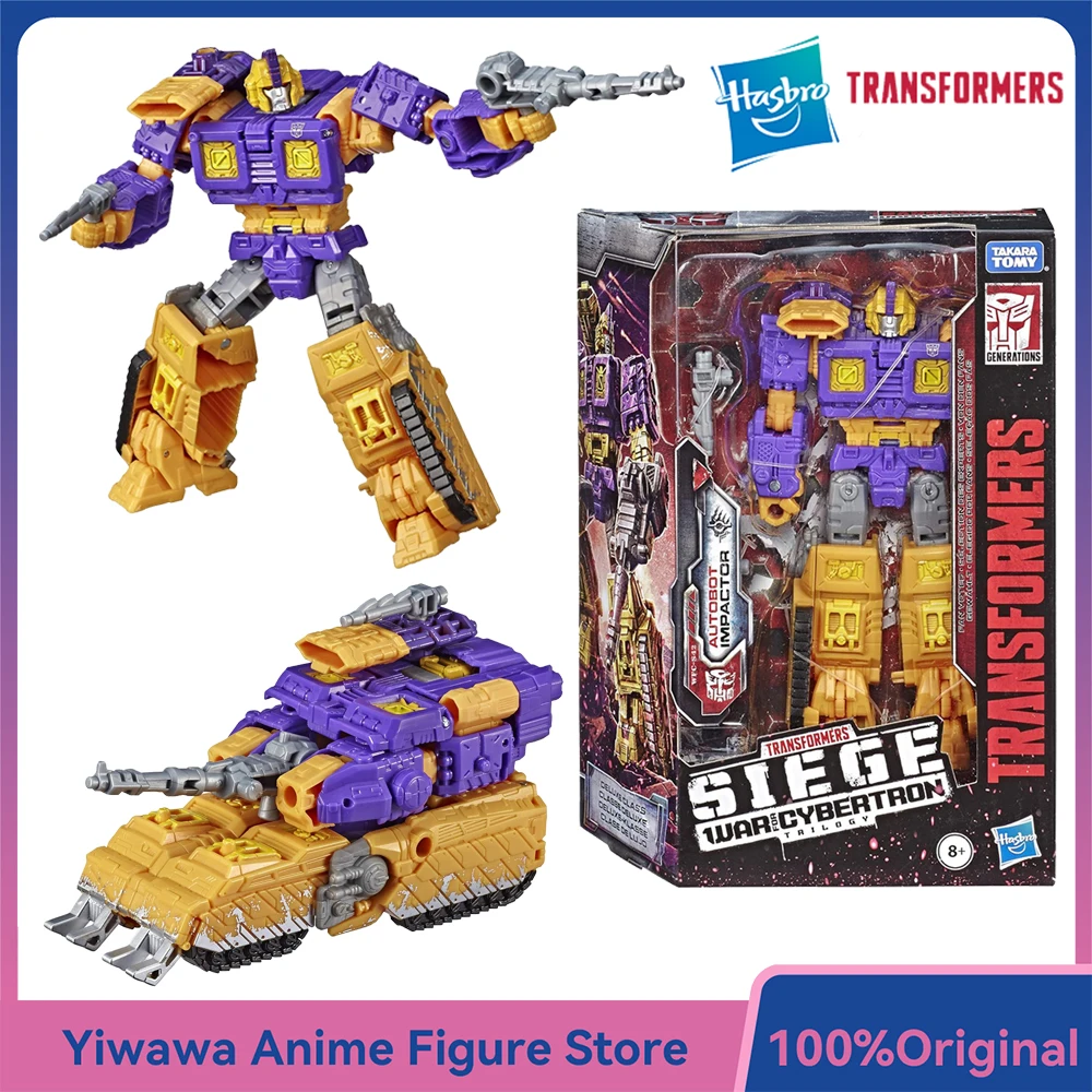 [Na Stanie] Oryginalny Hasbro Transformers War for Cybertron Siege Impactor 14cm Figurka Akcji z Klasy Deluxe, Model Zabawka Anime