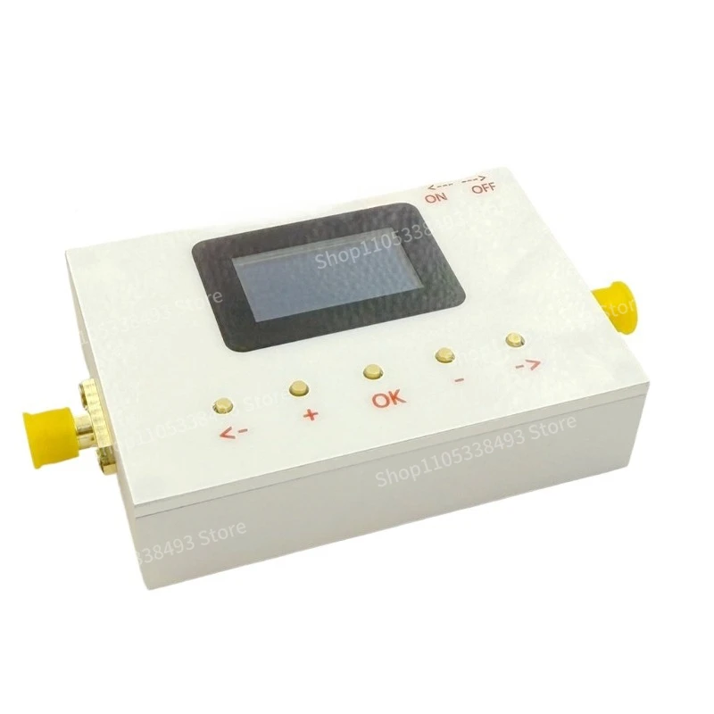 For 6G Digital Programmable Attenuator 60DB Step 0.25DB OLED Display CNC AT-6000V2.0