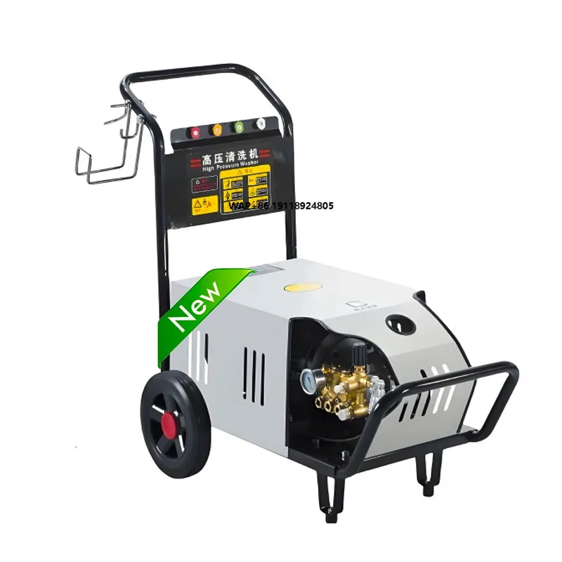 

Super Cleaning CC2015 Electric Industrial Pressure Washer 6.3KW/5.5KW 200Bar 15L/Min Flow for Car Cleaning Industrial Sectors