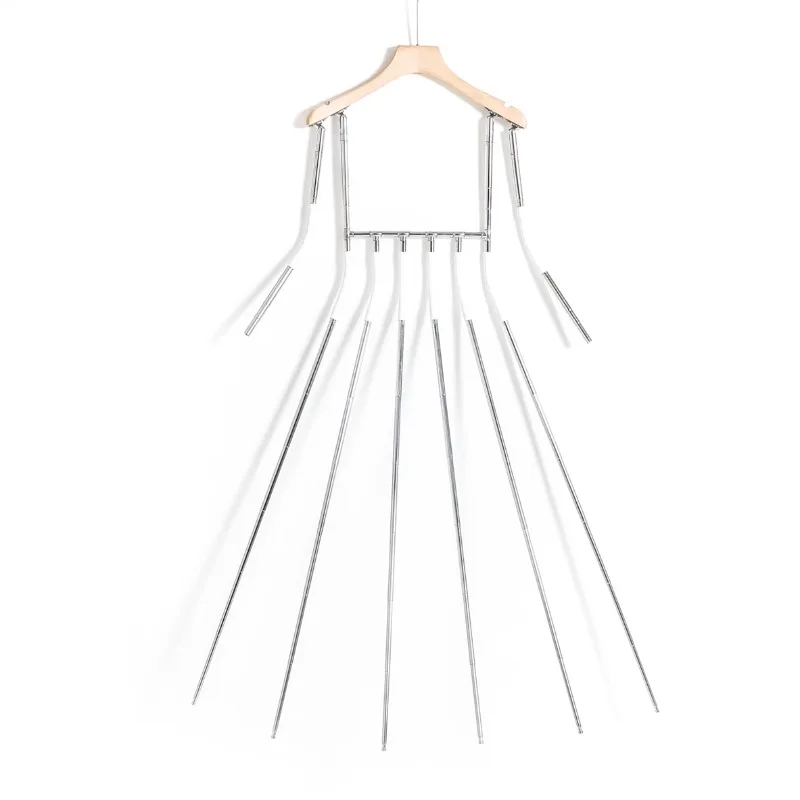 

Dress Shooting Modeling Hangers, Multi-pole Skirt Fold Positioning, Clothing Shooting Props, Invisible Hangers