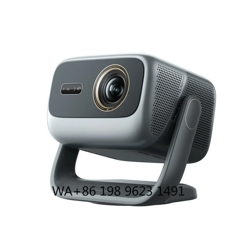 4K Triple Portable Projector 3600LM Android System Built-in Speaker 0.88-1.7 Throw Home Theater Device
