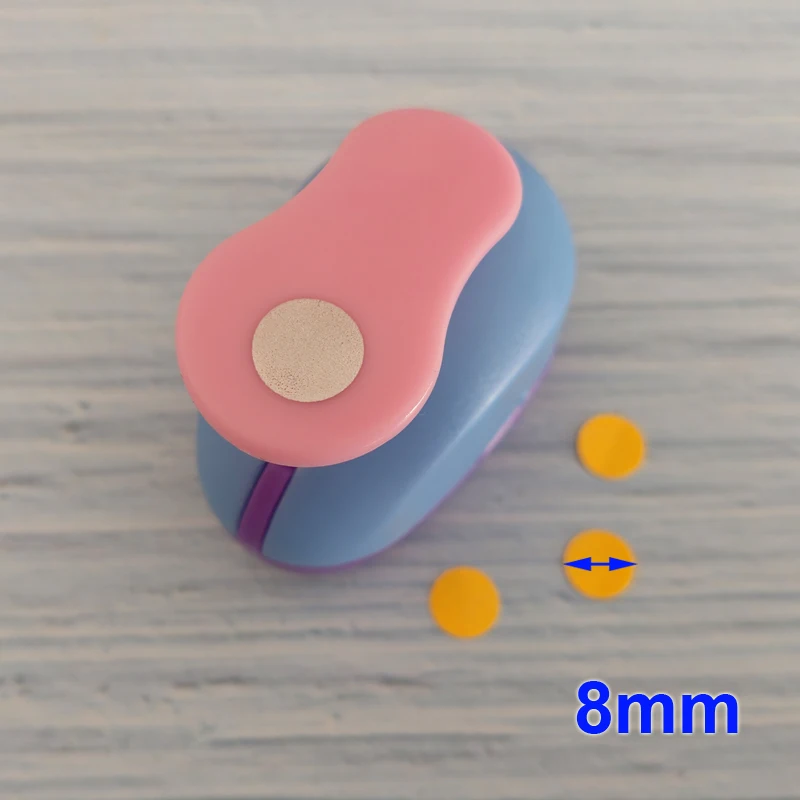 8mm-75mm Circle Six Flower Craft Punch Cortador De Papel De Scrapbook Paper Foam School DIY Round Hole Punches