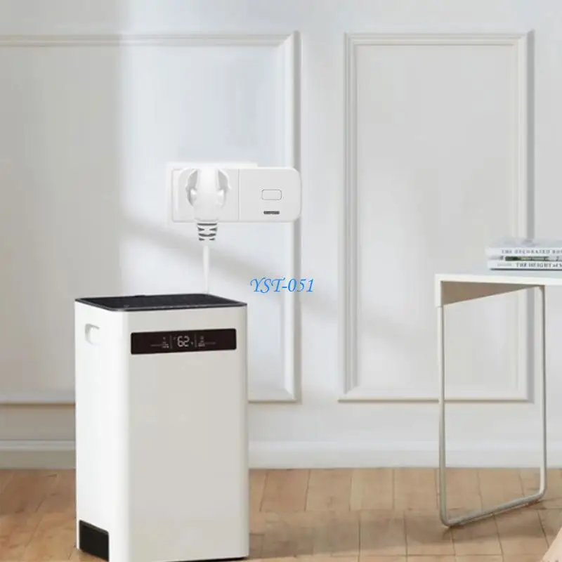 E15A APP Remote Control Timing Socket WiFi Intelligent Plug Outlet Home Energy Monitoring Small Intelligent Socket Enduring