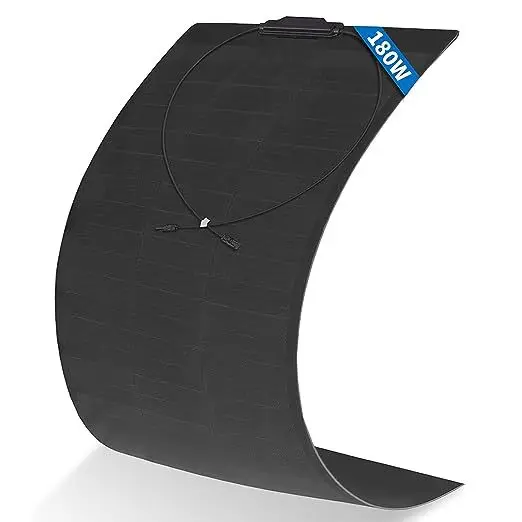 Rv Yacht 180Wetfe Semi Flexible Electric Vehicle Monocrystalline Silicon Solar Panel Bendable Solar Panel