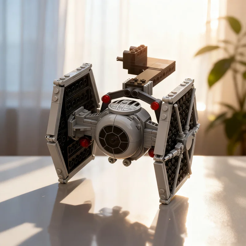 

245pcs MOC Twin Ion Engine Fighter Death Star Battle Model Building Blocks DIY Gift Creative Collectible Display Decor Premium