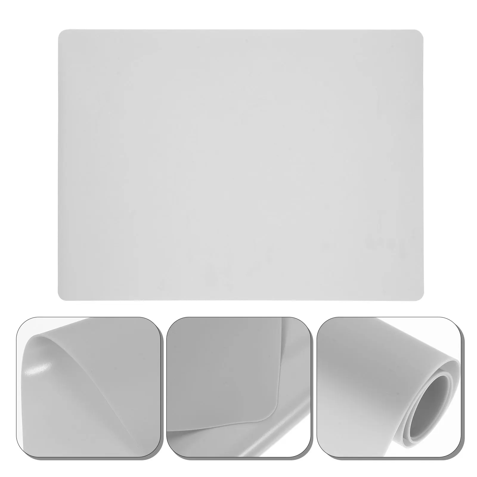 

4pcs Silicone Place Mat Heat-Resistant Non-Slip Table Mat For Dining Coffee Tea Table Kitchen Countertop Reusable Placemats