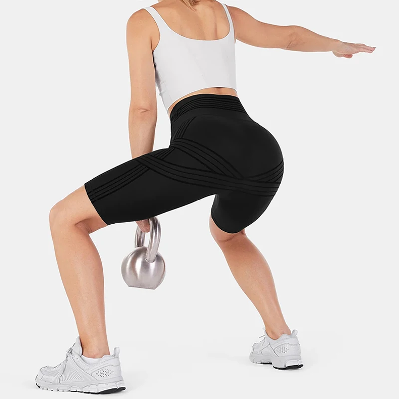 Women's Workout Shorts Zara Seamless — High Waist, Seamless