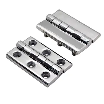 2個不鏽鋼鉸鏈六角螺柱配電箱加厚重型鉸鏈工業設備 8 最佳銷售 重型鉸鏈 - №4