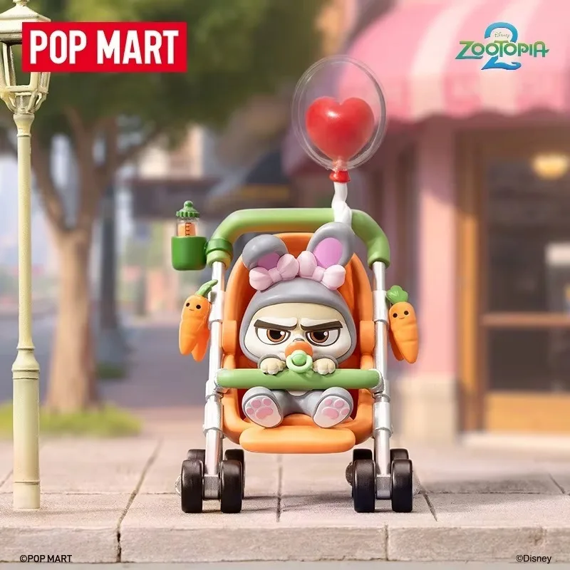 Popmart 100 % originale und echte Zootopia Crazy Continuation Series Figur Blind Box Ornament, süßes und exquisites Geschenk