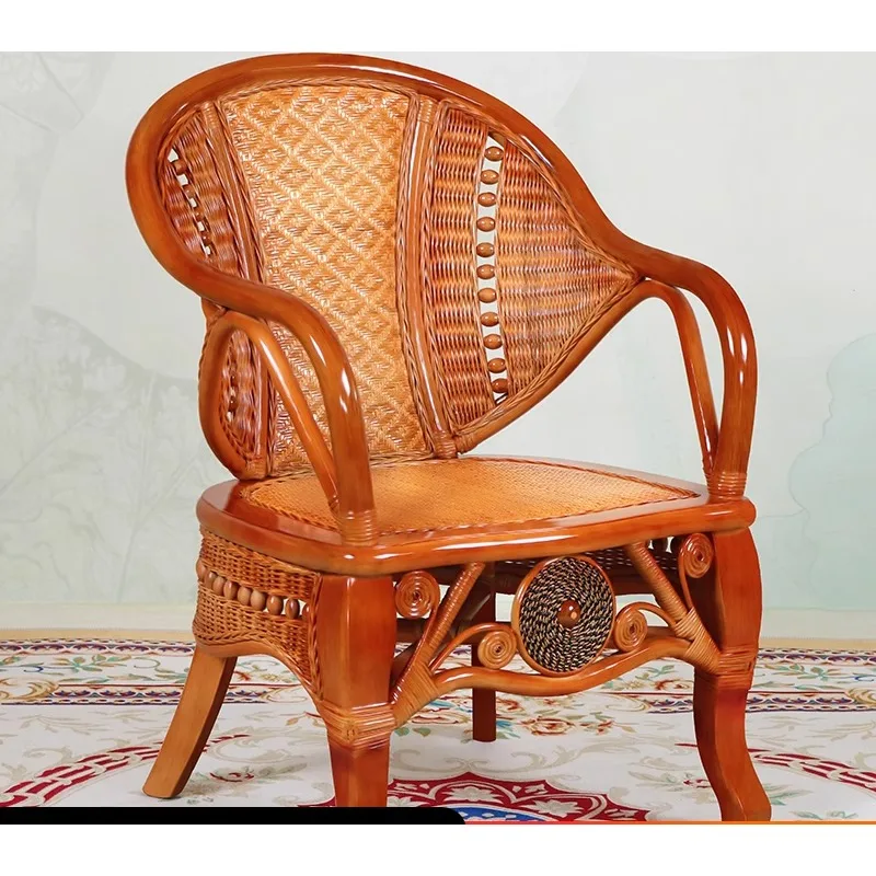 True vine chair high backrest leisure living room balcony Taishi chair