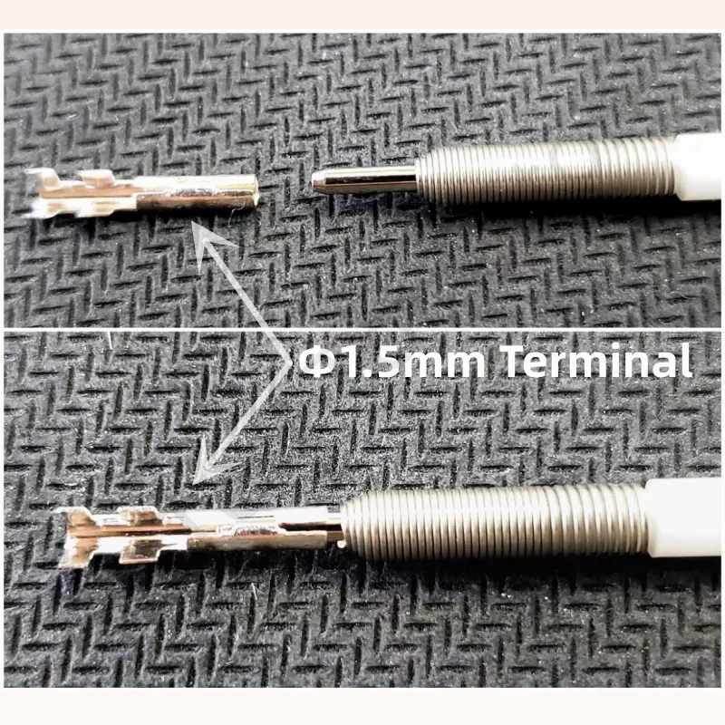 20/50Pcs PH-18B 23L Lengte 54Mm Pcb Spring Test Probe Ict Test Pin Voor Pcb Test B hoofd Rechte Scherpe Tip Hoofd Dia 1.78Mm