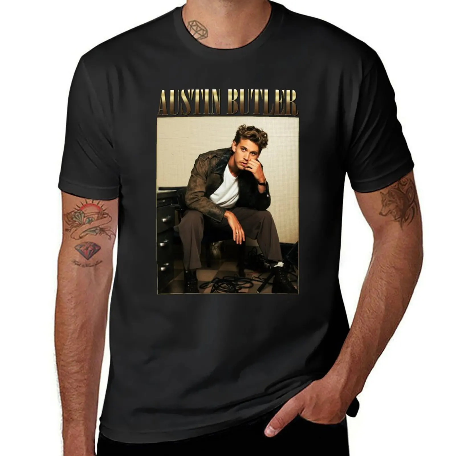 

Austin Butler T-Shirt customizeds Blouse heavyweights mens plain t shirts