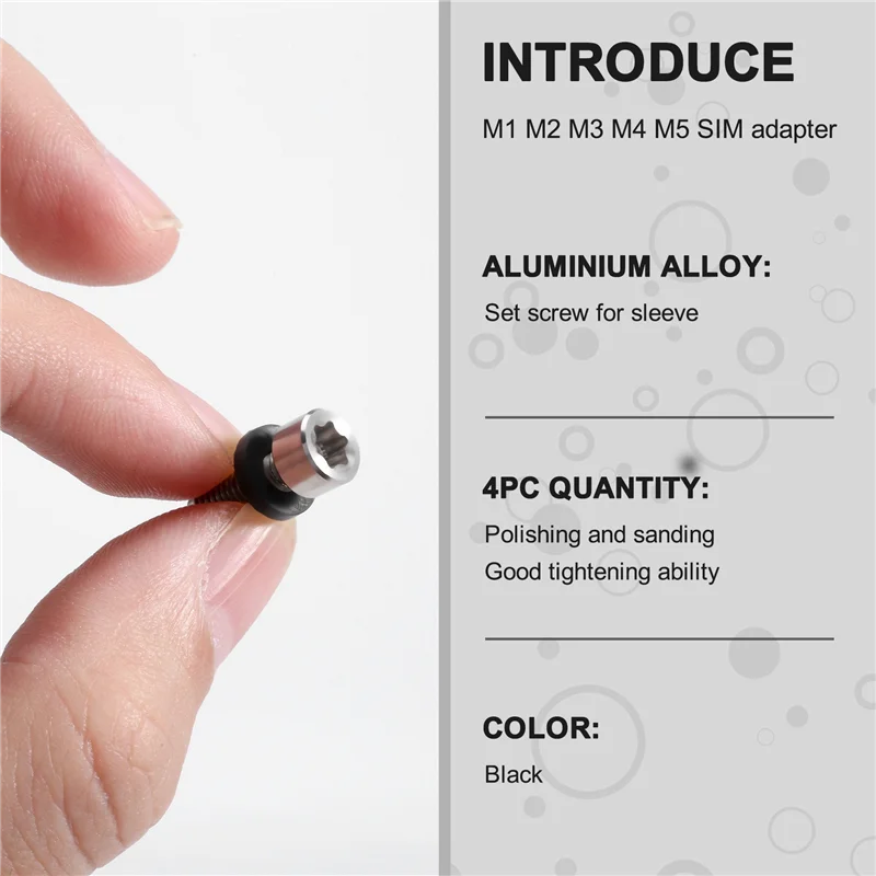 ABHS-4Pcs محول مسامير ل تايلورماد جولف M1 M2 M3 M4 M5 سيم محول كم إكسسوارات الغولف