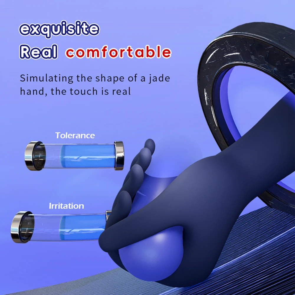 Penis Trainer Glans Vibrator Stimulator Male Sex Toy Glans Penis Long Lasting Exercise Vibrator Stroker Glans Trainer Stimulator