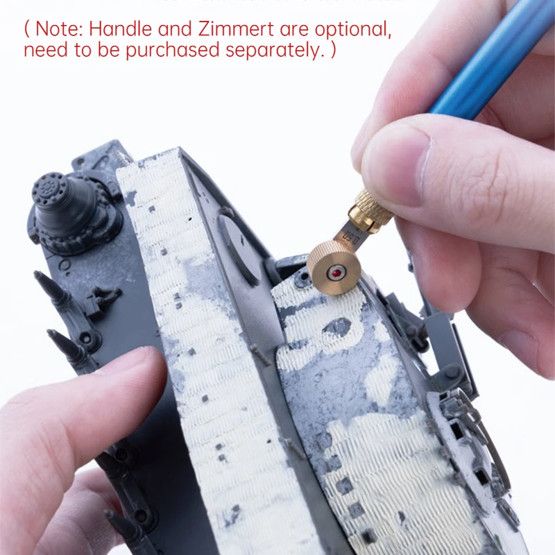 Galaxy T09B20-22 Zimmerit Mark Tool Military Model Tank Armor Maker for Modeler Hobby Building Tools DIY Accessories