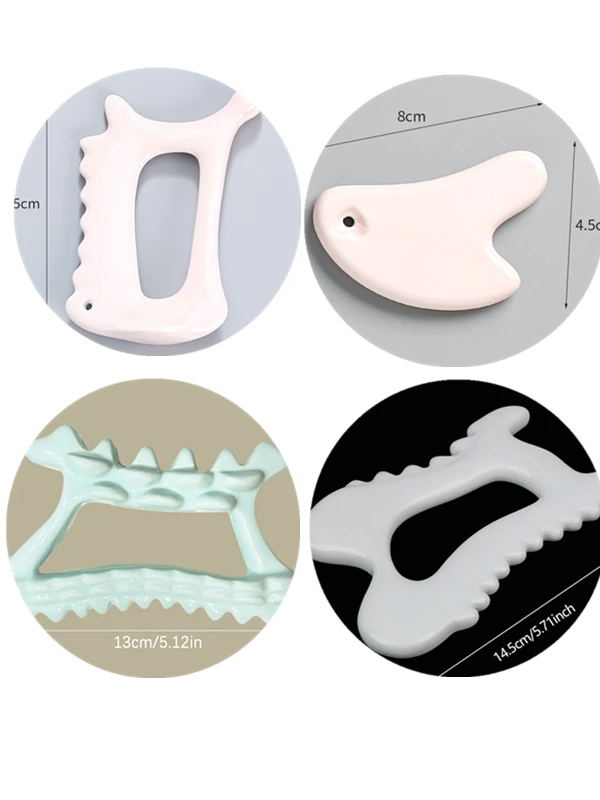 

【rrkxa】керамическая массажная доска GuaSha, инструменты для ухода за лицом и телом, массажер, скребок для релаксации тела, подтяжка лица, шеи, тела, спа-массаж