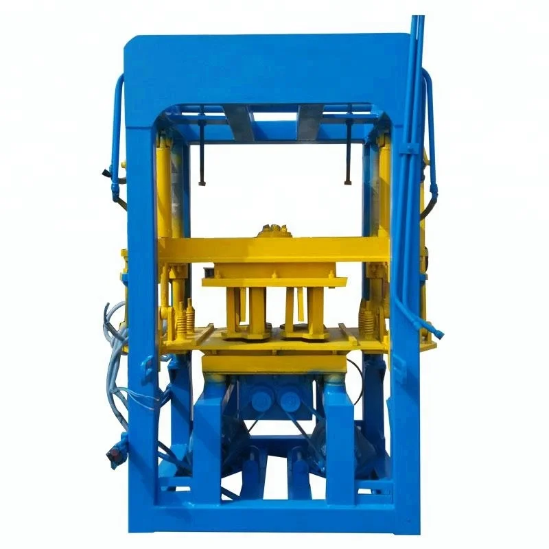 Automatic Hydraulic PLC Motor QTF3-20 High Efficiency Concrete Hollow Block Paving Making Machine Production Line Color Feeding