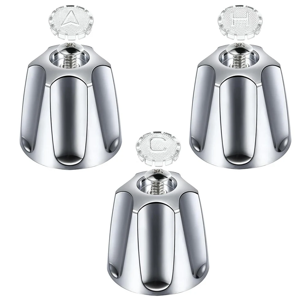 Innovative Design Meets Durability Upgrade Your Bathroom with This Three Piece Metal Knob Set For Pfister For Verve