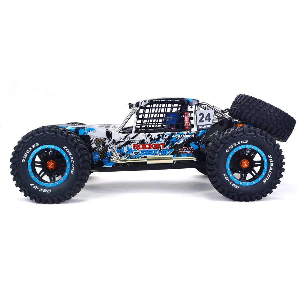 ZD Racing DBX-07 6S RC Car 1/7 4WD 80km/h High Speed Brushless RTR Electric Remote Control Toys Models Desert Off-Road Truck