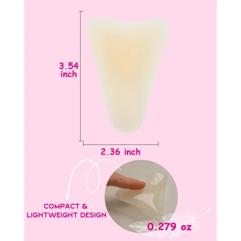 3pcs/ camel toe concealer Seamless Hider, Reusable Anti Reusable Silicone Cameltoe Cover for Leggings Swimsuits Underwear
