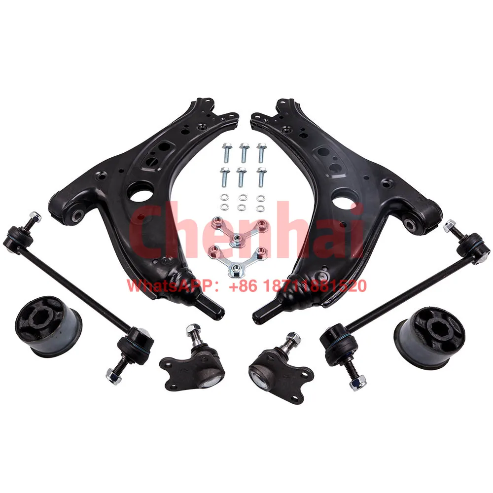 Front Lower Suspension Control Arm Kit For VW Polo MK5 9N 2002-2010 6Q0407151D