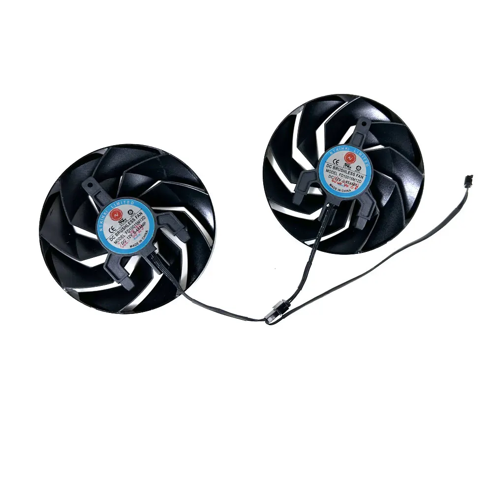 NEW Cooling Fan 95mm 4pin FD10015M12D For SAPPHIRE  RX6750 RX7600XT RX7700XT RX7800XT PULSE video card fans