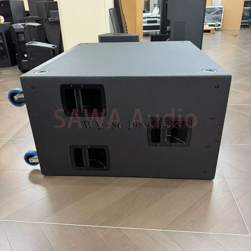 WMWMNU TTS 56-A Active High Power Subwoofer Dual 21 Inch Powerful Passive Powered Subwoofer Audio System PA Subwoofer Speaker