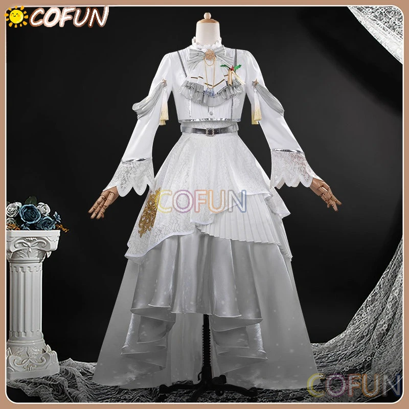 

COFUN [Customized] Pretty Derby Dream Journey Christmas Cosplay Costume Party Gorgeous Uniform Accessories Props Women Dress