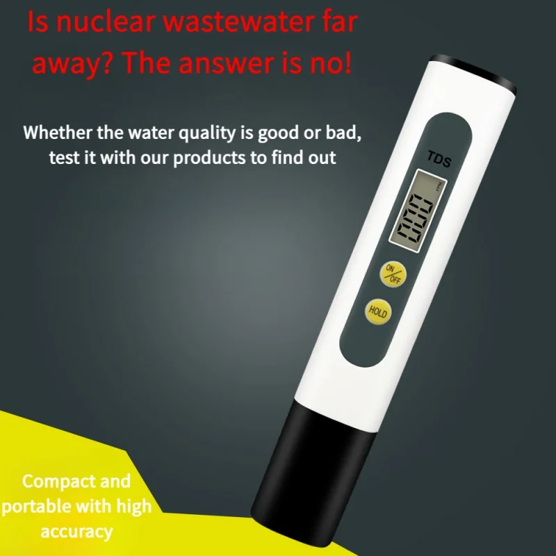 Water testing pen, seafood water, domestic water， nuclear waste water, nuclear contaminated water, nuclear contaminated seawater