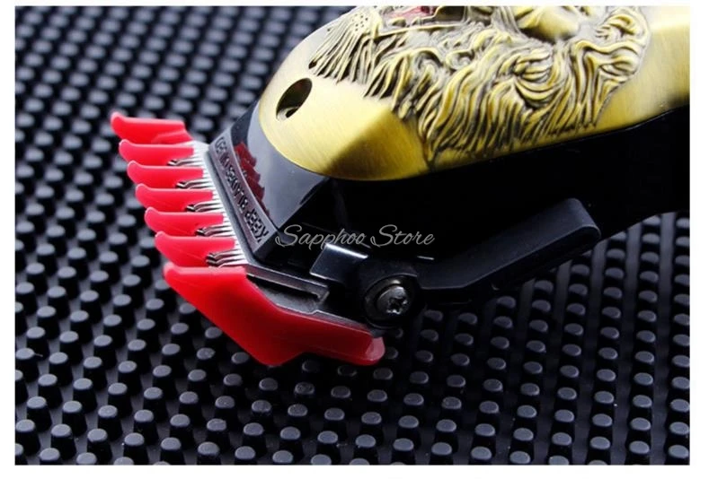 2/3/4 stücke Für Wahl Universal Haar Clipper Grenze Kamm Schwarz Transparent Rot Guide Trimmer Wachen Befestigung 1,5mm 3mm 4,5mm 6mm – Detail 25