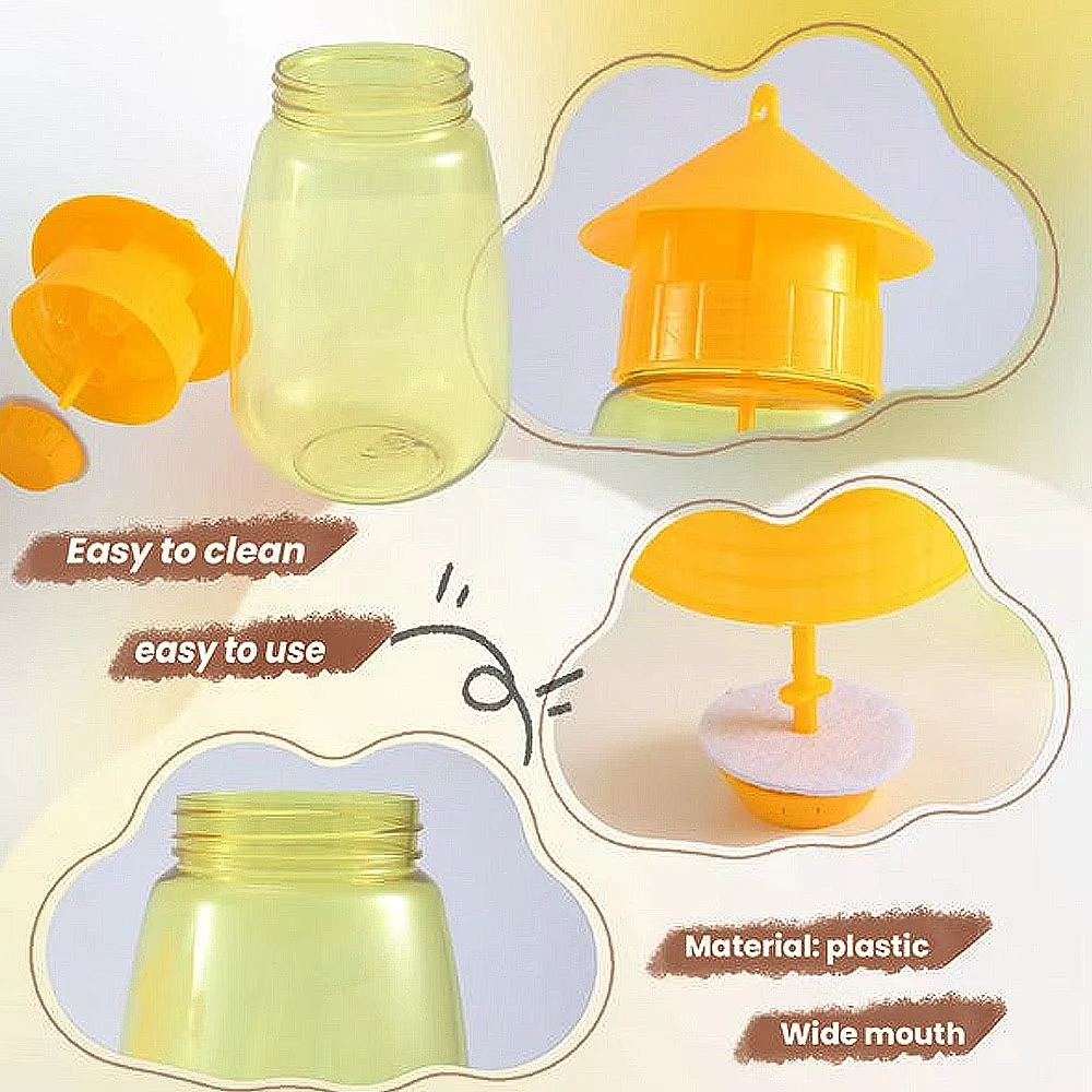 البلاستيك الفاكهة فخ الذباب القاتل مكافحة يطير الفاكهة يطير القاتل الماسك بستان البعوض فخ مكافحة الآفات مزرعة بستان المنزلية