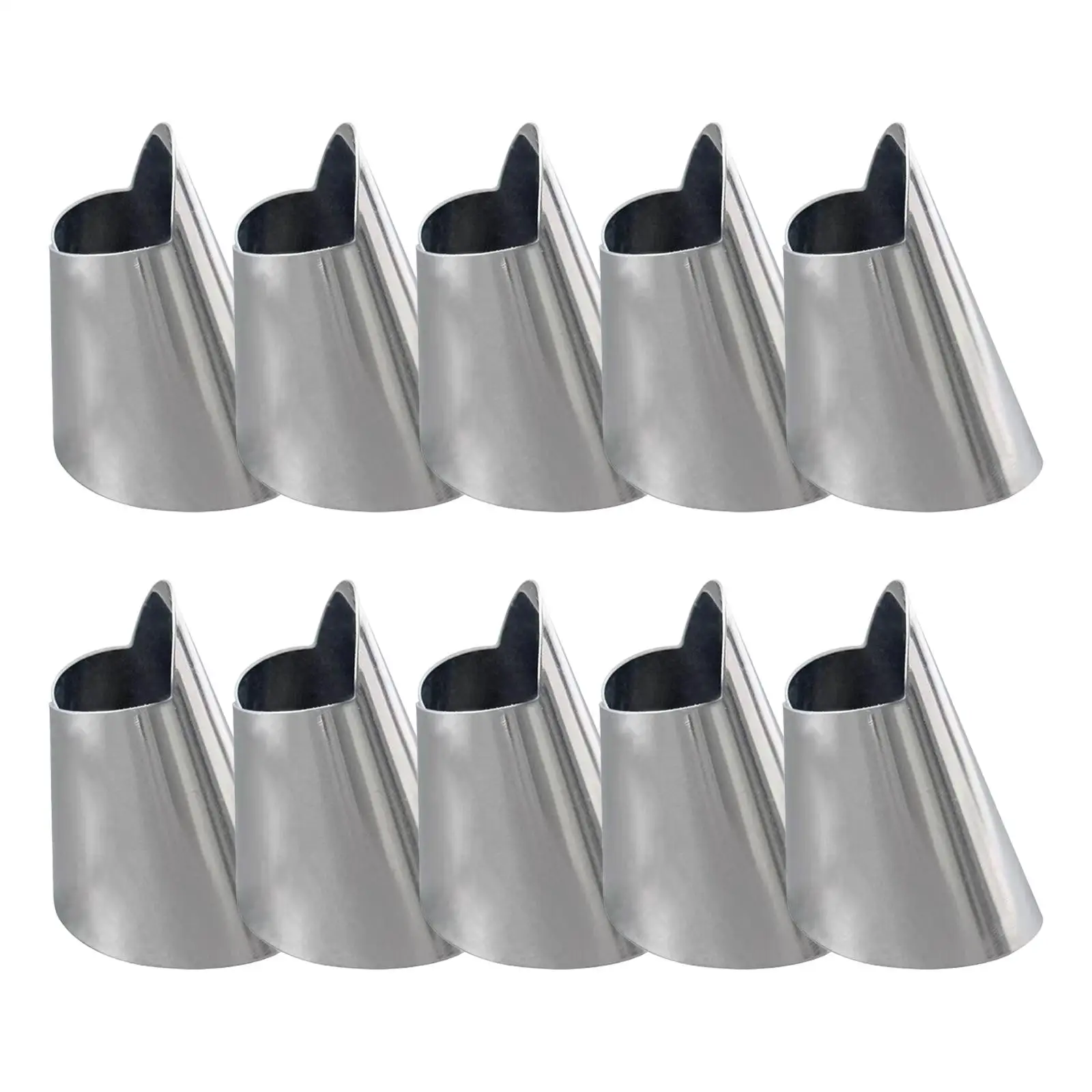 Stainless Steel Finger Protector Thumb Knife Lightweight Plant Cutter Tool Practical Peeling Garlic for Carrots Beans Onion