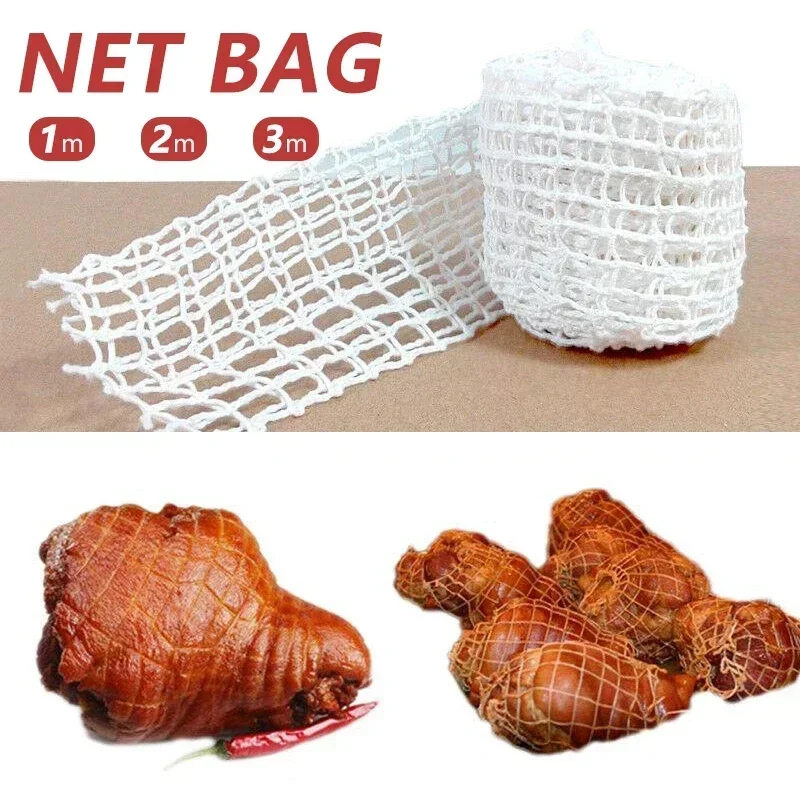 Sausage Packaging Tools, Hot Dog Net, Cotton Meat Net, Ham Sausage, Butcher's String, Wholesale, 1 m, 2 m, 3 M