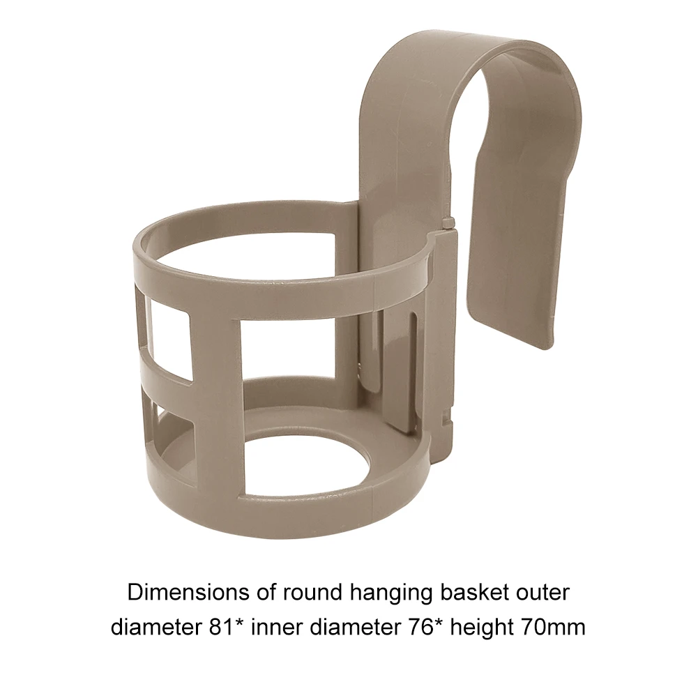 Beverage Drinks Beer Container Reusable Water Cup Hanging Rack Multifunctional Poolside Cup Holder for Swimming Pool Party