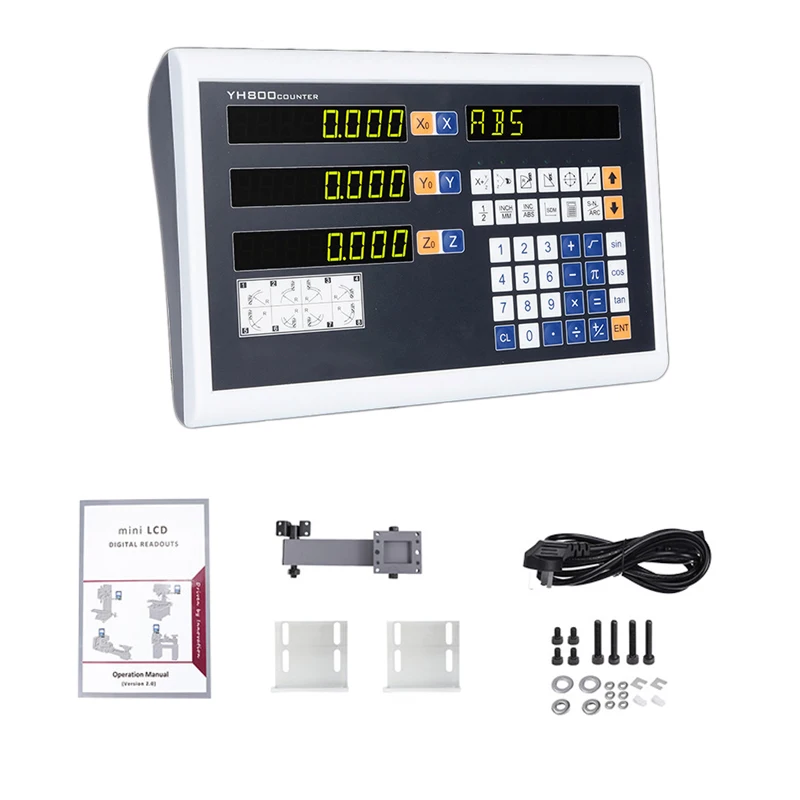 2 Axis 3-Axis Digital Readout VM600-2 90-230VAC Fits To Sino Ditron Easson Lathe Linear Scale Precision Measuring VM600-3 VM600