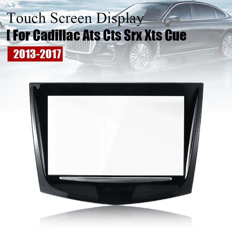 Para Cadillac SRX, XTS, CTS, ATS 2013-2017, Kit de Montaje para Consola Central con Pantalla Táctil, Reproductor de DVD Estéreo, Panel Frontal Doble