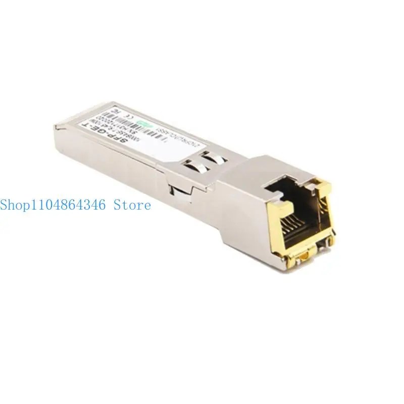 5ASD Módulo SFP RJ45 Switter 1000Base 10/10/1000m SFP para RJ45 Módulo Ethernet cobre Gigabit SFP Adaptador transceptor