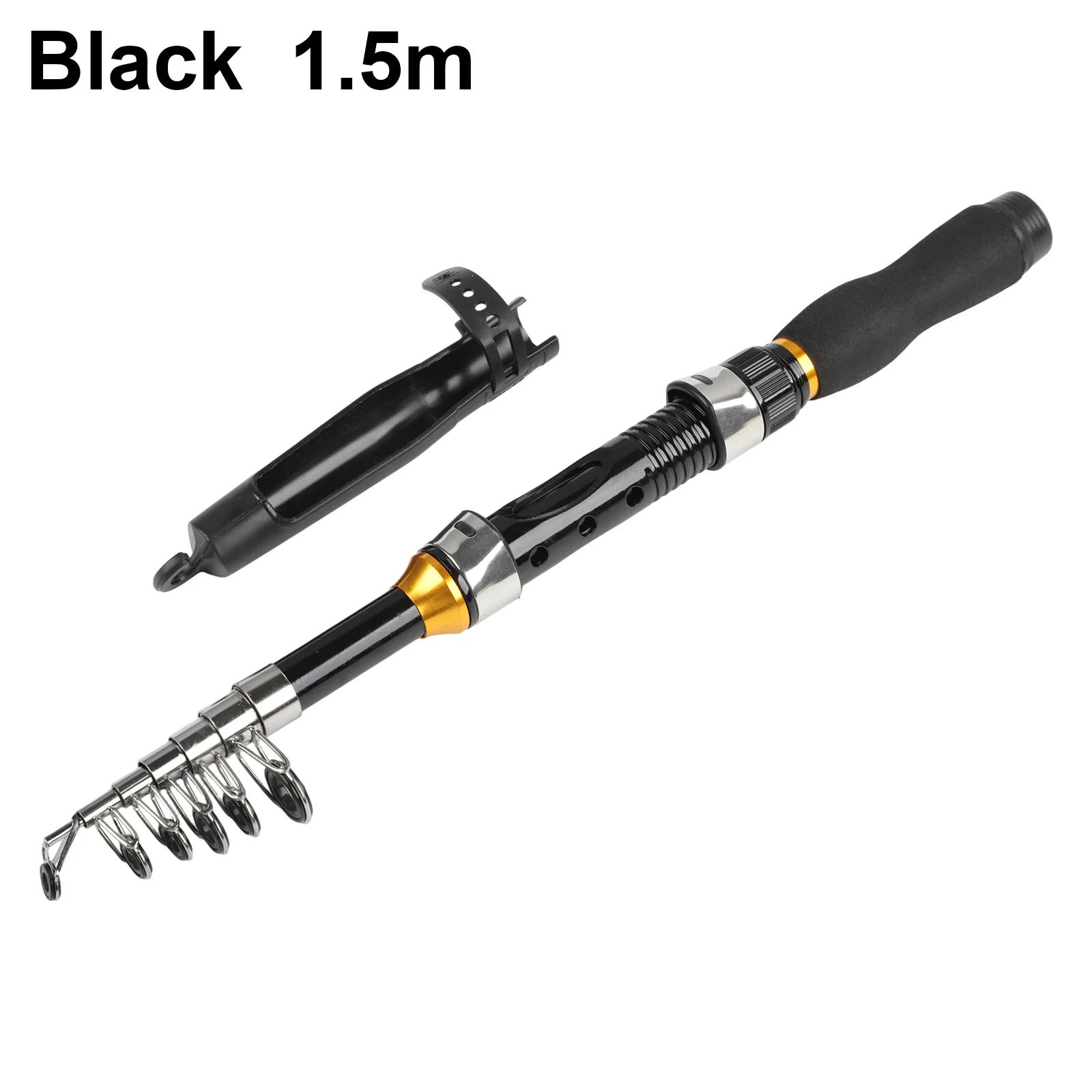 

Mini Fishing Rod Comprehensive Kit Carbon 1/1.2/1.5M Portable Lightweight Telescopic Pole With Spinner Reel Fishing Rod Parts