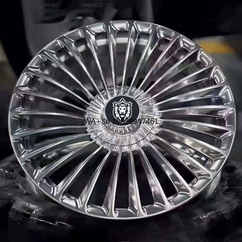 高精度スポーツカーリム 17インチ 18インチ 19インチ 5穴 ホワイトメッキ 鍛造合金ホイール メルセデスベンツ Vito用