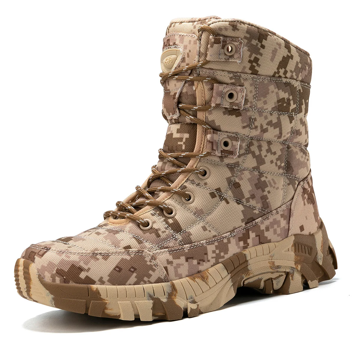 Botas táticas militares masculinas, couro de força especial, bota de tornozelo de combate no deserto, calçados de inverno plus size para homens do exército, novo, 2022