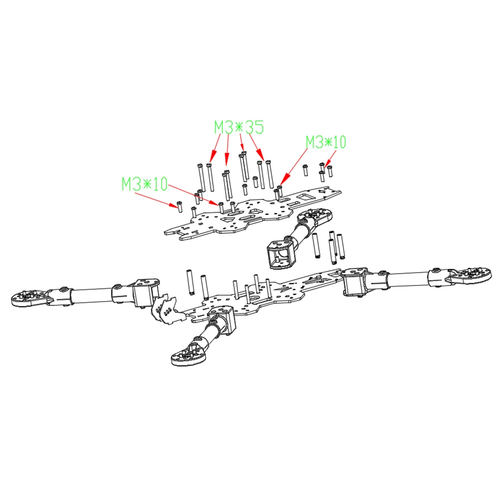 9IMOD FPV 프리스타일 프레임 키트 드론 프레임 7/8/9/10/13/15인치 탄소 섬유 DIY