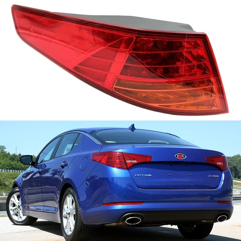 

For Kia K5 2011 2012 2013 Car Accessories Outside Tail Light Assembly Turn signal Brake lights parking lights Rear lamp