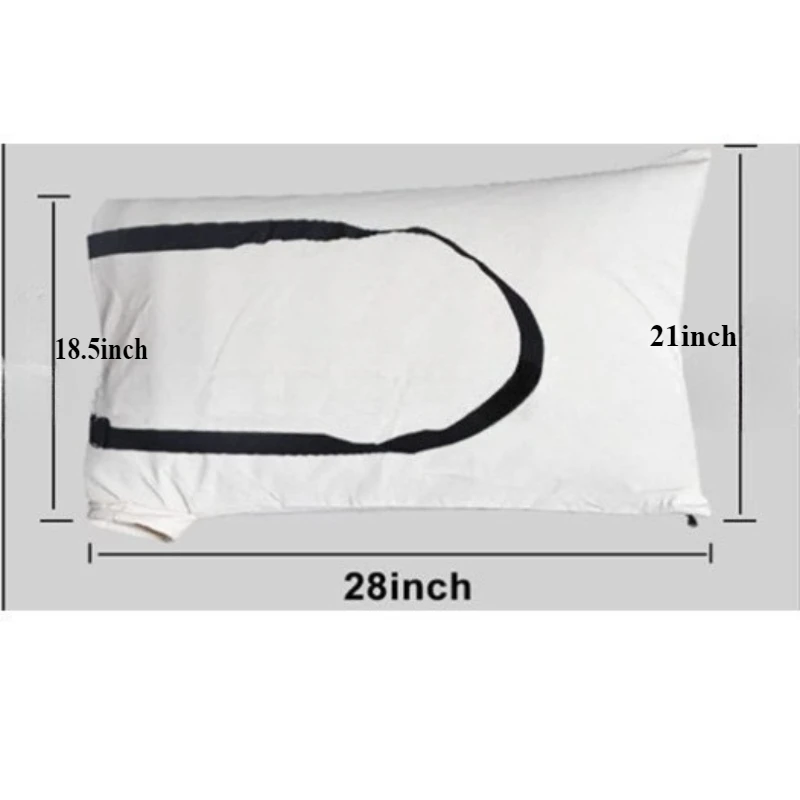 1PCS Leaf Blower Zipper Bag Replacement for 137-2336 108-8994 51436 51563 leaf blower Mulcher Vacuum leaf Storage bag