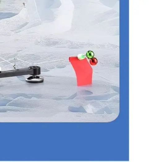 

Ice Fishing Accessories Automatic Ice Fishing Rod Stand 360-Degree Adjustable Holder Anti-Slip Feet Carbon Material Construction