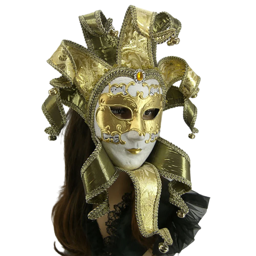 Venice high-end mask Halloween clown mask cosplay mask