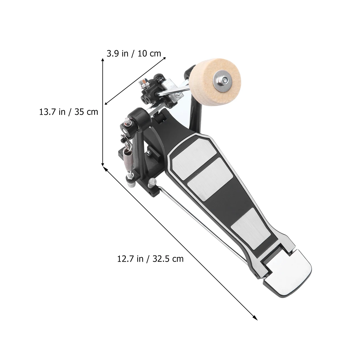 

Drums Set Pedal Drum Foot Pedal Single Foot Kick Drum Foot Kick Metal Foot Pedal