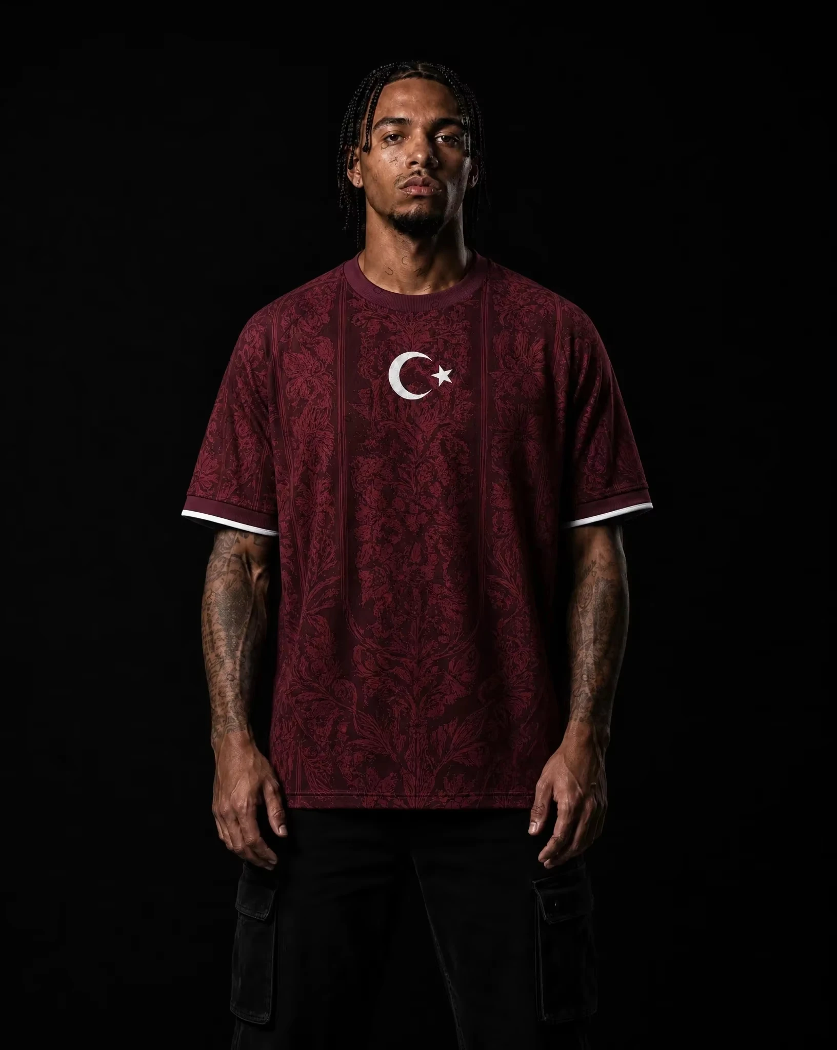 2026 Turkey Special Edition Fans Jersey Lightweight Breathable Speed Drying Sportswear Men's T-Shirt for Training Casual Wear
